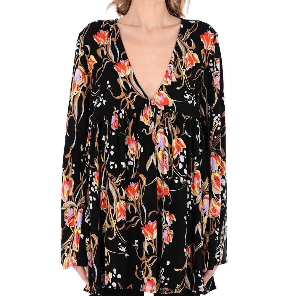 FREE PEOPLE Bella Print Tunic